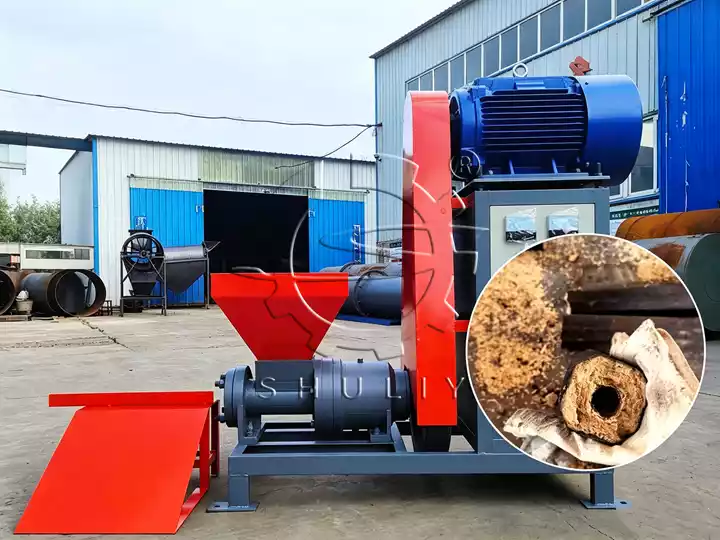 Wood Briquette Press