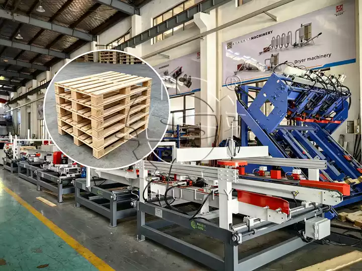 Industrial Wood Pallet Processing Machines