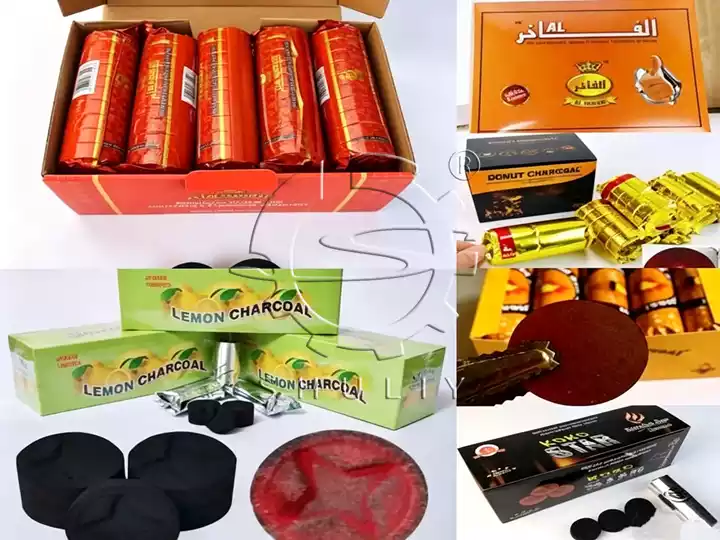 Shisha Hookah Coal Production