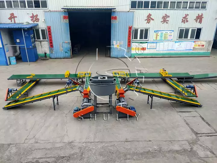 Automatic Shaped Charcoal Briquette Line
