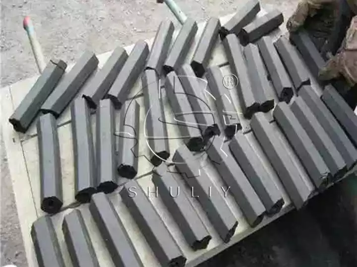 Finished Coal Briquettes Production
