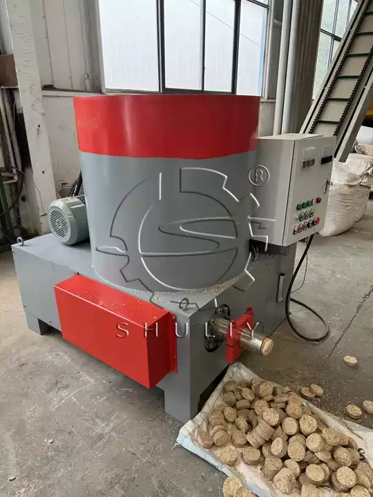 Biomass Briquette Machine Producing Sawdust Fuel Briquettes