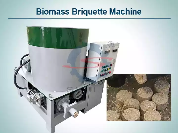 Biomass Briquette Machine | Small Sawdust Briquette Press For Fuel Block Making